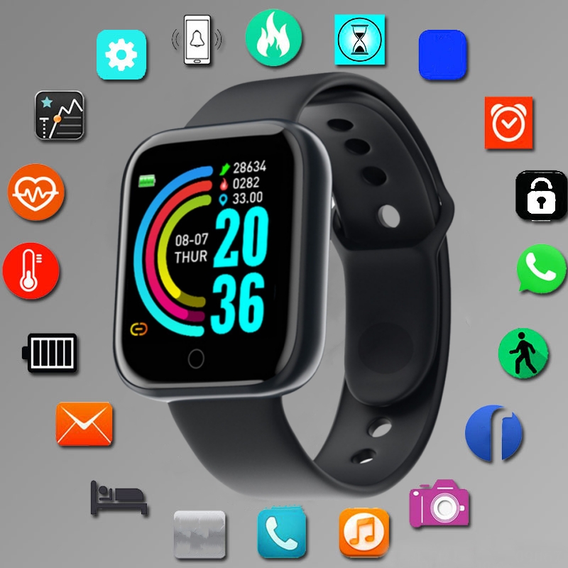 Health Wellness Bracelet - Reloj inteligente para hombres y mujeres,