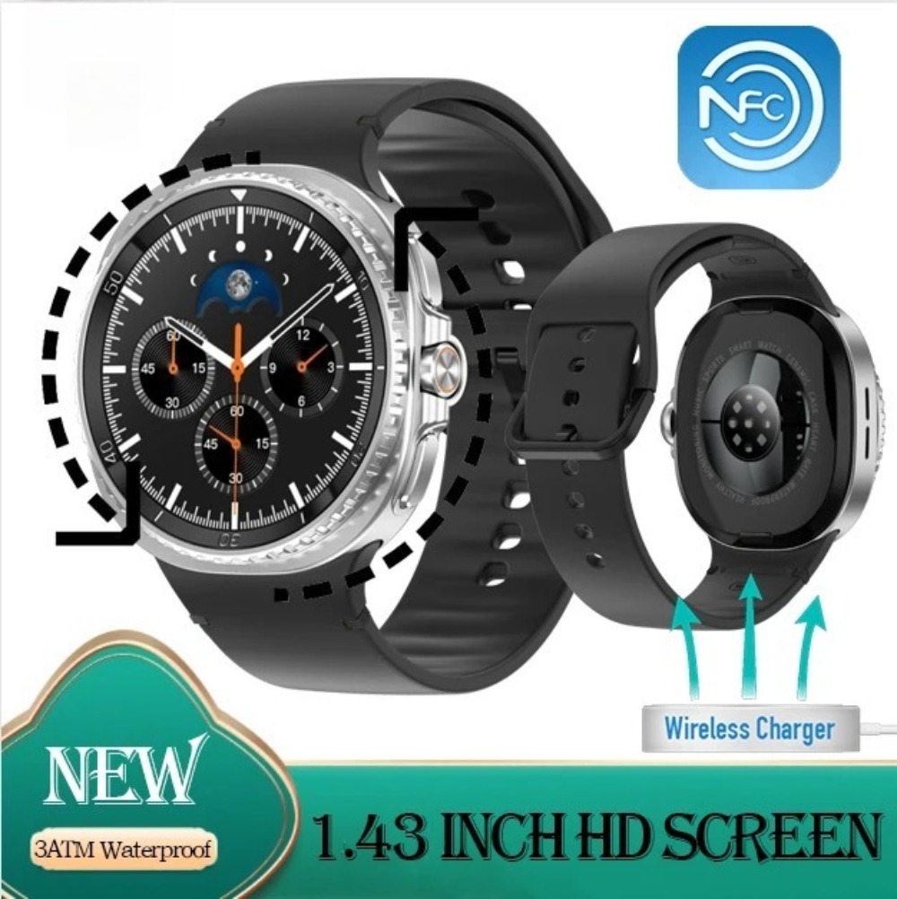 Health Wellness Bracelet - Reloj Inteligente con Bluetooth, Llamadas, Monitor