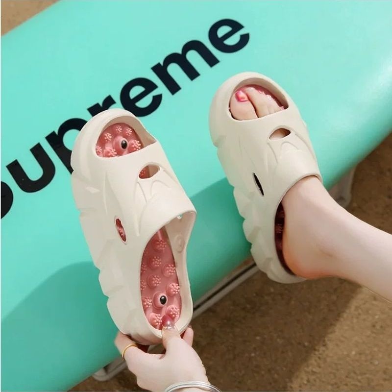 Health & Wellness Unlimited - Pantuflas de Masaje para Mujer, Antideslizantes,