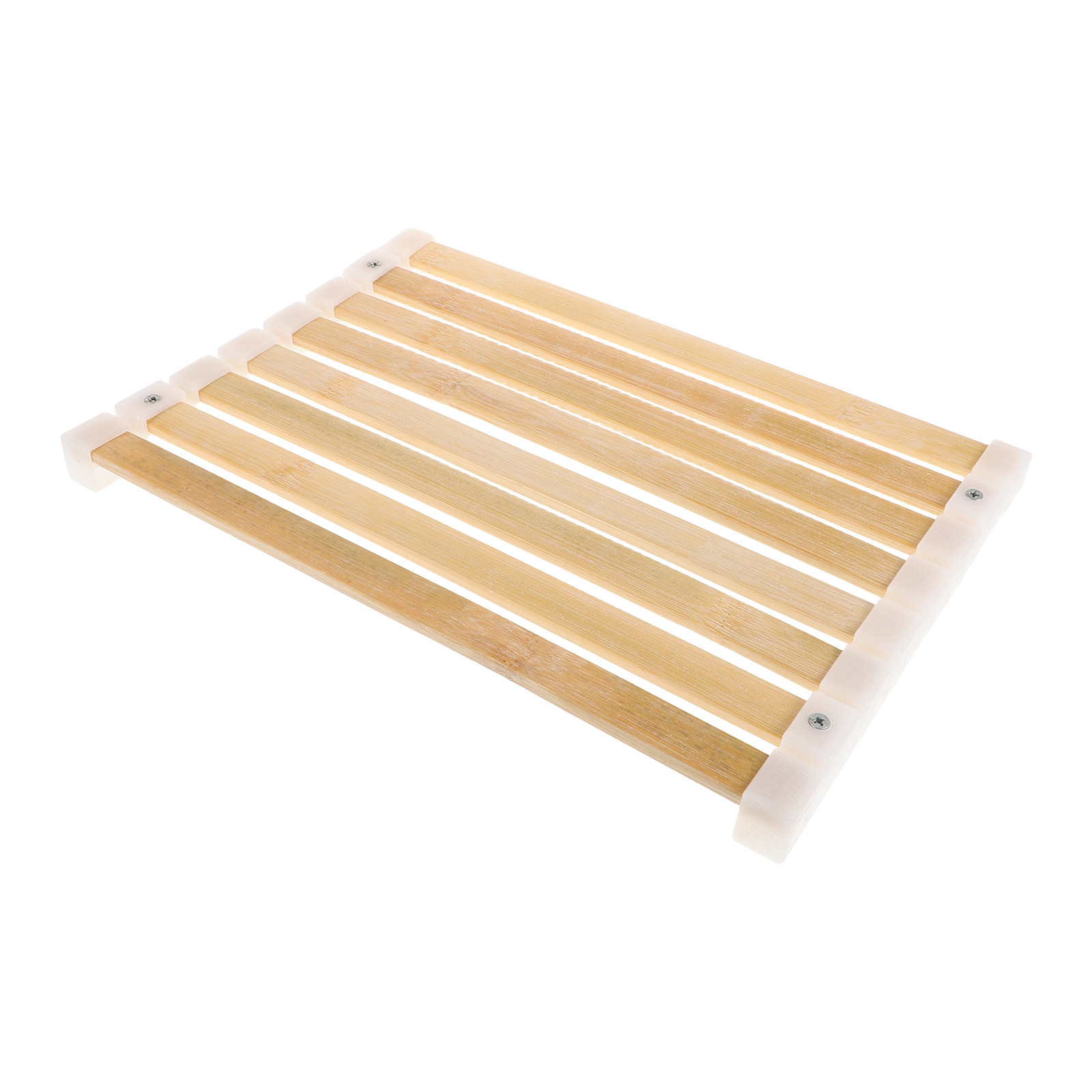 Bamboo Bath Mat - Alfombra de Sauna de Bambú Hecha