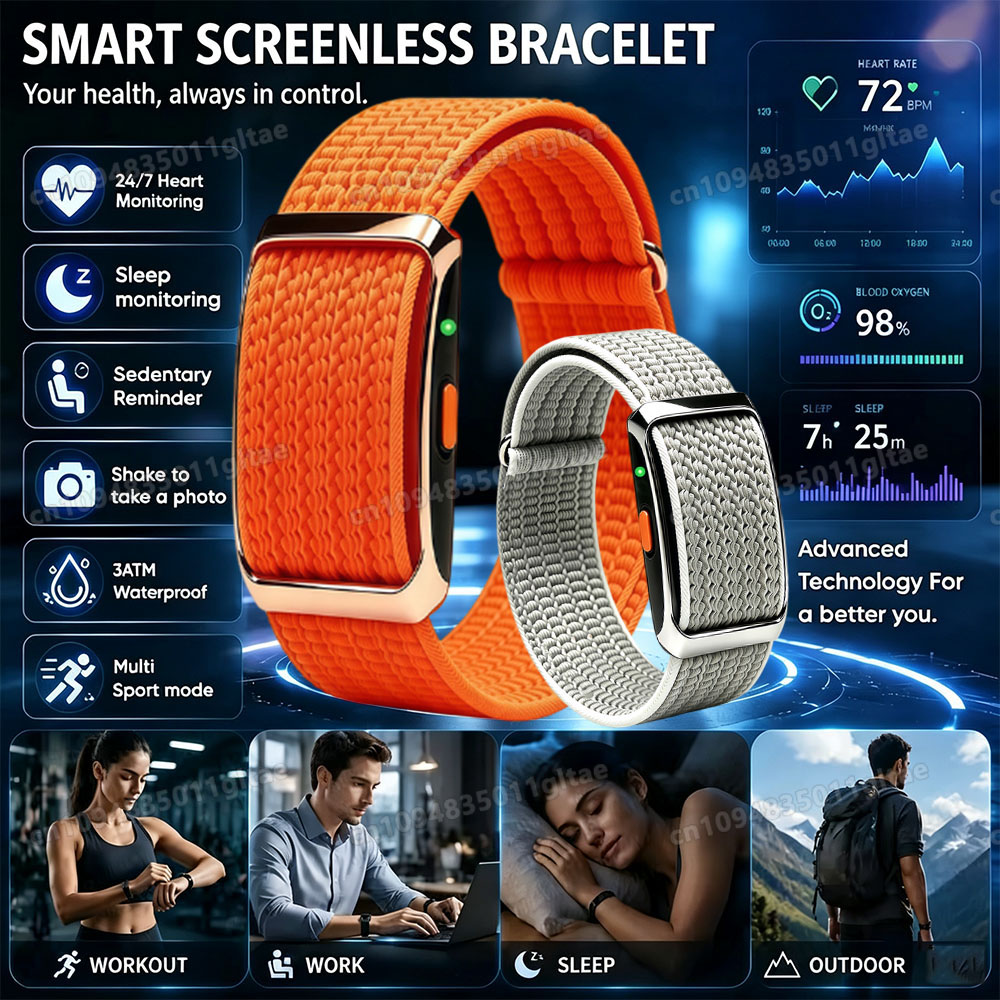 Pulsera inteligente con funcio - Health Wellness Bracelet reseña y precio
