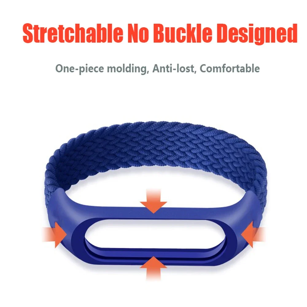 Correa de nailon trenzado tipo - Health Wellness Bracelet reseña y precio