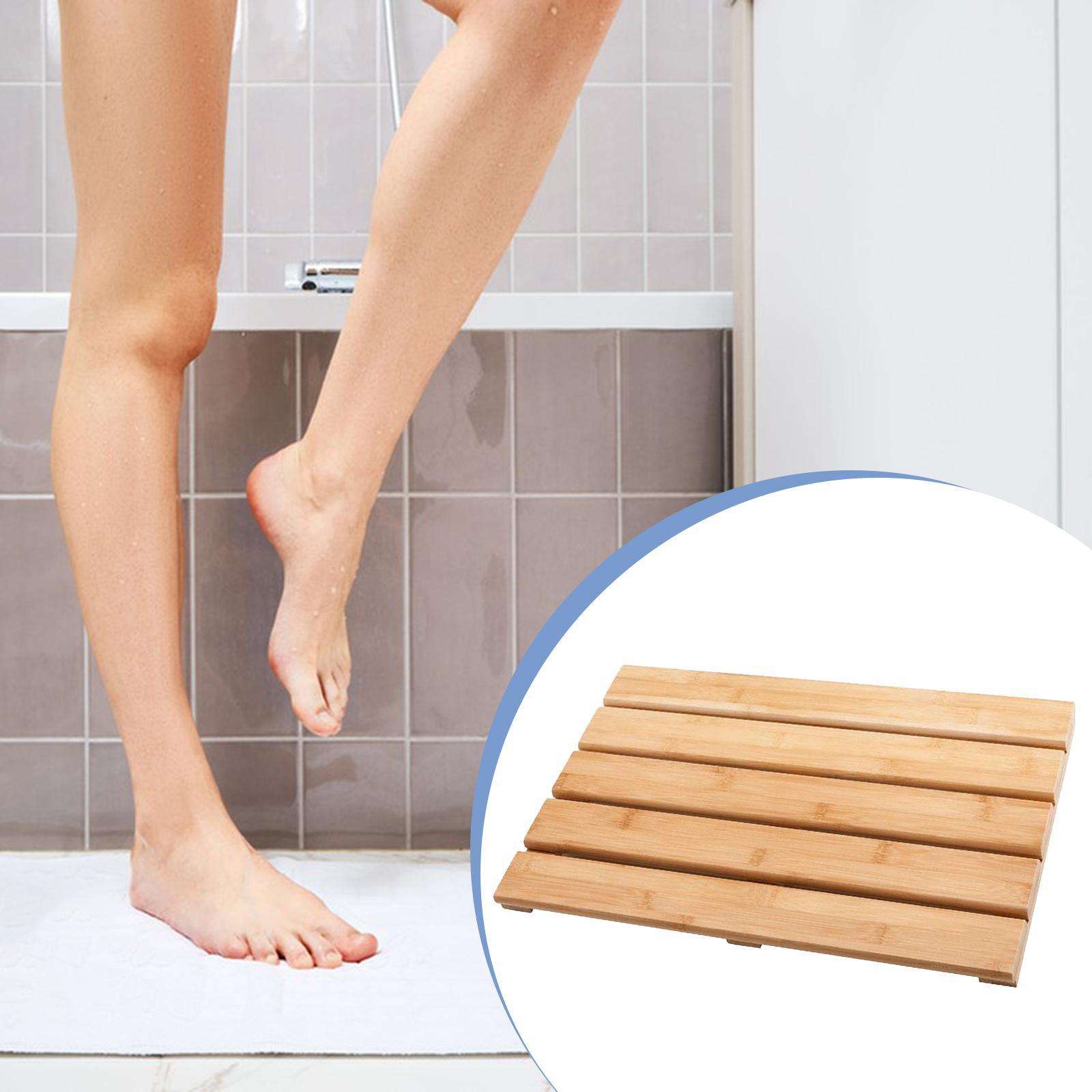 Alfombra de baño de bambú, dec - Bamboo Bath Mat reseña y precio