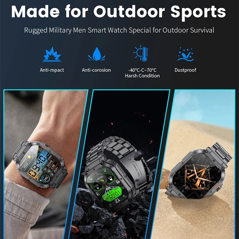 LIGE-Reloj inteligente deporti - Health Wellness Bracelet reseña y precio