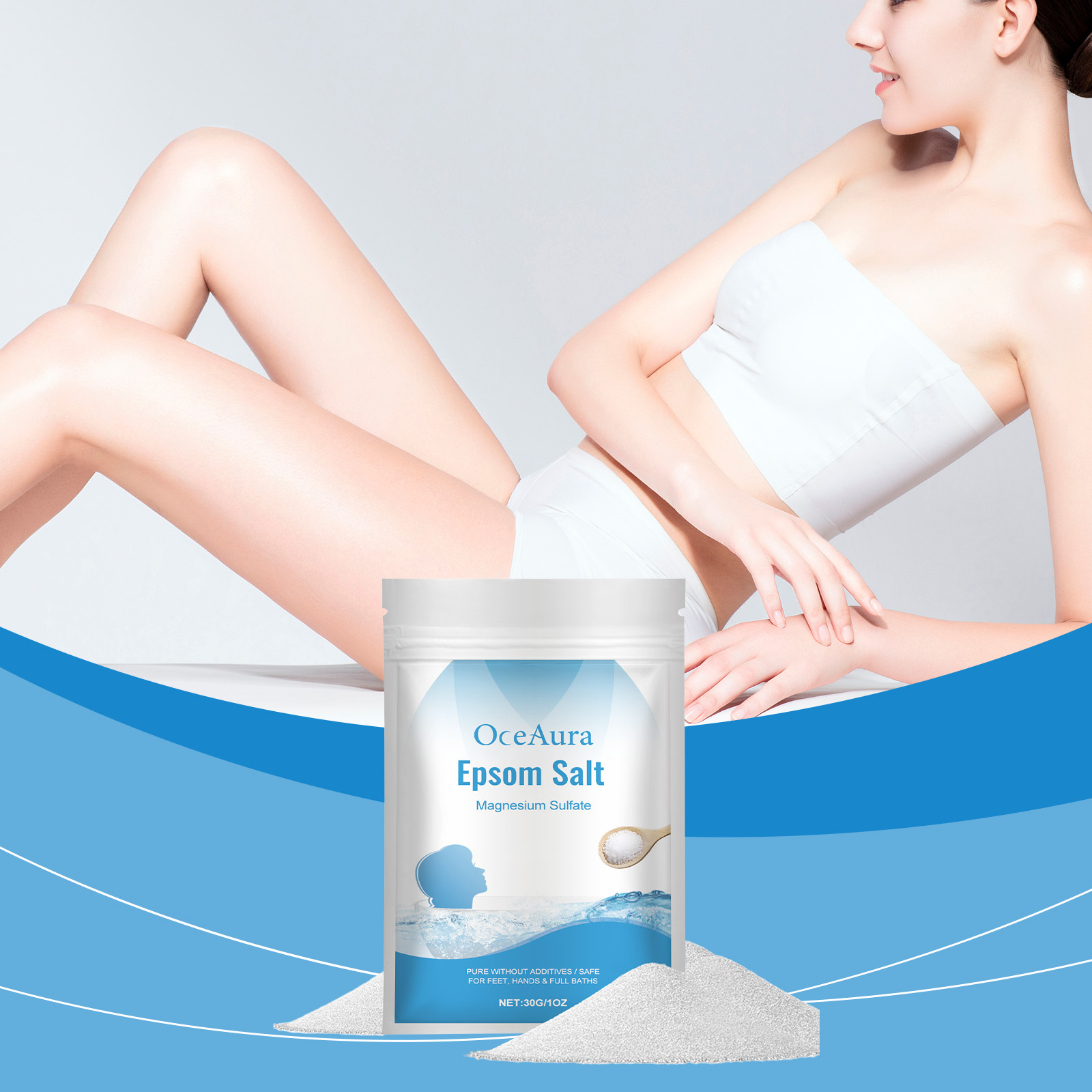 Productos de baño y ducha de s - Bath Salts Magnesium reseña y precio