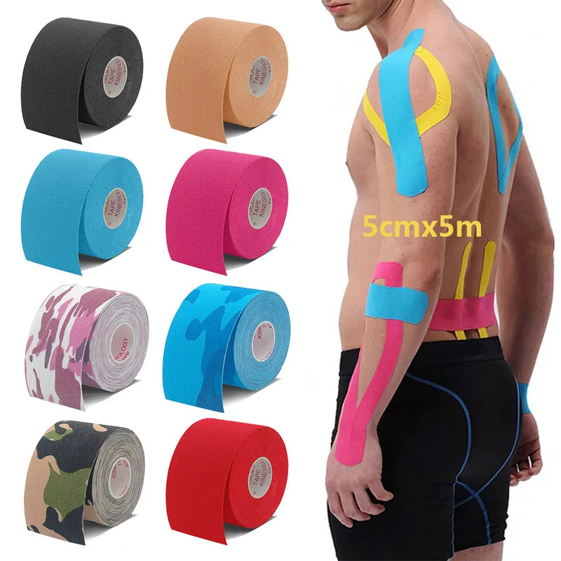 Cinta adhesiva de kinesiología - Sports Taping Precut reseña y precio