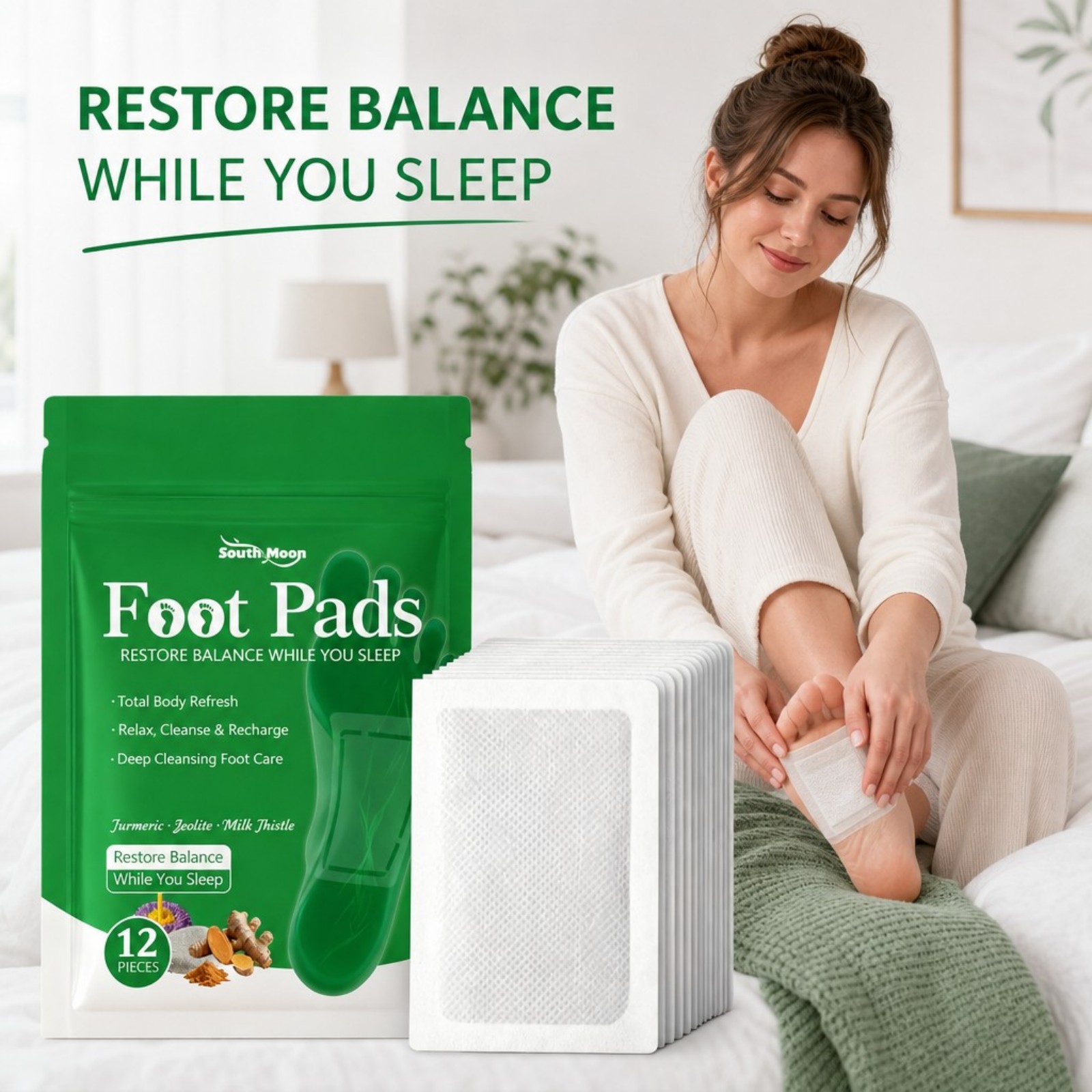 Parches de Cúrcuma para el Cui - Detox Foot Patch reseña y precio