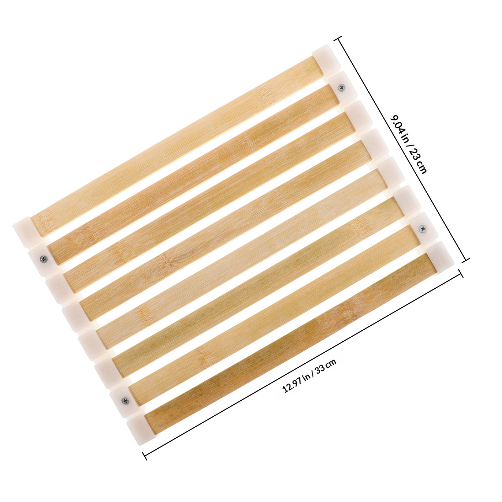 Alfombra de Sauna de Bambú Hec - Bamboo Bath Mat reseña y precio